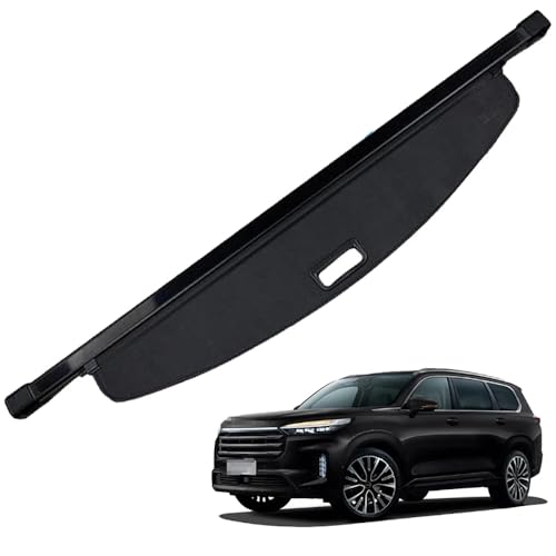 Car Retractable Cargo Cover for Exeed VX Lanyue 2021 2022 2023, Rear Trunk Security Cover, Privacy Protective Parcel Shelf | Panel | Roller Blind
