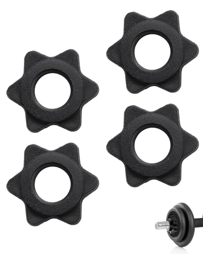 KGDUYC 4 Sechskantmuttern für Kurzhanteln, rutschfeste...