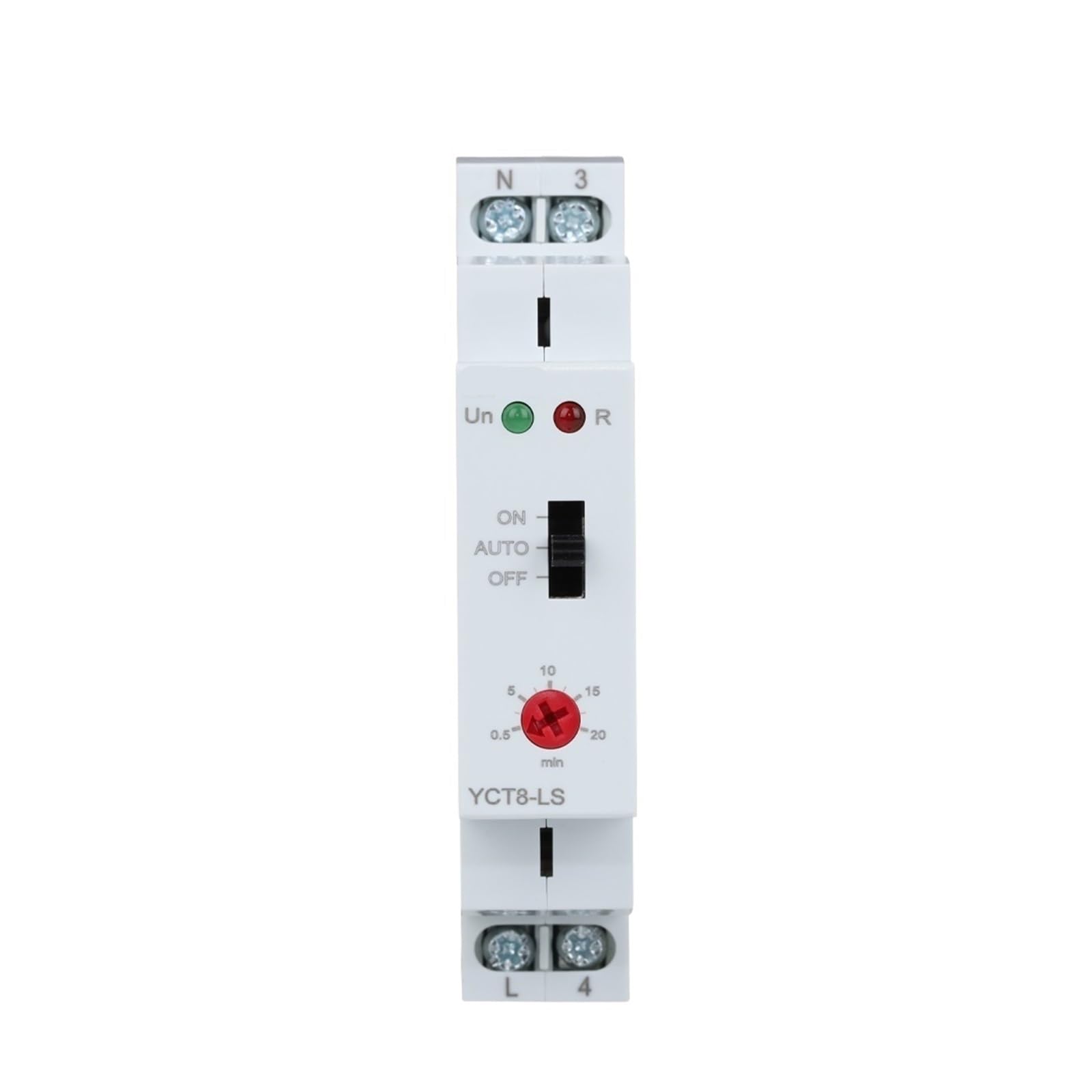 Relè temporizzatore multifunzione 16A AC 230V 50/60Hz Din Rail Lo stato del ritardo è indicato dal LED