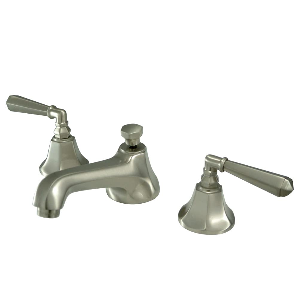 Kingston Brass KS4468HL Metropolitan 20 cm Yaygın Tuvalet Musluğu, Saten Nikel