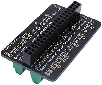 Treadax RPi GPIO Terminal Block Breakout Board Module Expansion Board Compatible with Raspberry Pi 4B/3B+/3B/2B/Zero/Zero W