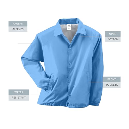 Image of Augusta Sportswear mens Nylon Coach's Jacket /Lined