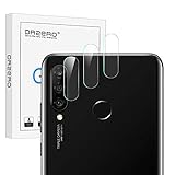(3 Pack) Orzero Compatible for Huawei (P30 Lite) Camera Lens Flexible Glass Protector, (Flexible Glass), (2.5D Arc Edges), HD Anti-Scratch Bubble-Free (Lifetime Replacement)