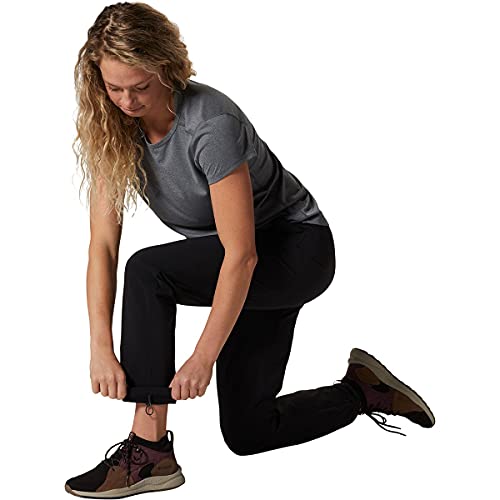 Mountain Hardwear Calça Chockstone padrão feminina, preta, 10