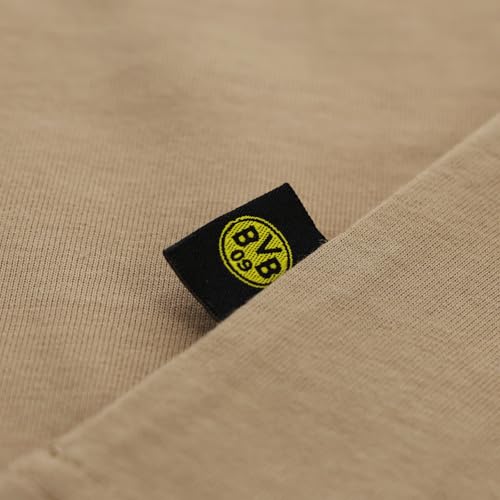 Borussia Dortmund BVB Shirt Sunrise, Beige Camiseta, XXL Unisex Adulto