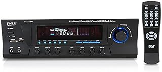 300W Digital Stereo Receiver System - AM/FM Qtz. Synthesized Tuner, USB/SD Card MP3