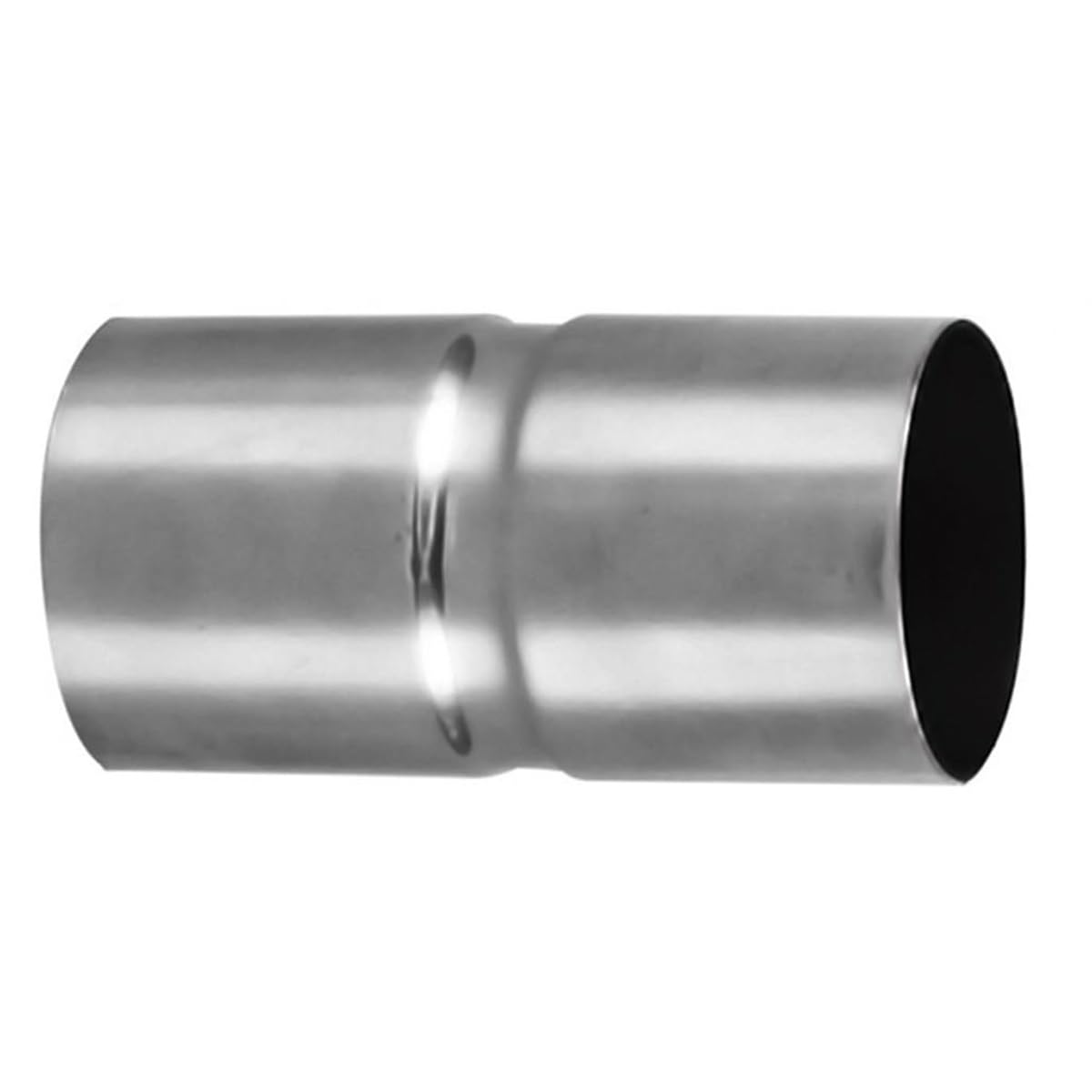 Stove Pipe Reducer Flue Connector, Stainless Steel Chimney Flue Liner Reducer Chimney Adaptor Stove Pipe, 1pc Big Head to Small Head Chimney Adaptor(6.1cm~6cm)