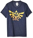 Nintendo Boy's Gradientforce T-Shirt, Large, Navy Heather