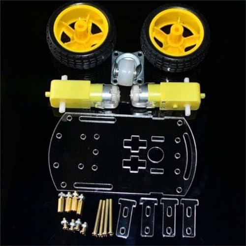 Programmable Robotics Set with Interchangeable Component Motor Encoding Wheel Education Accessories Omnidirectional Robot Car Base - 5
