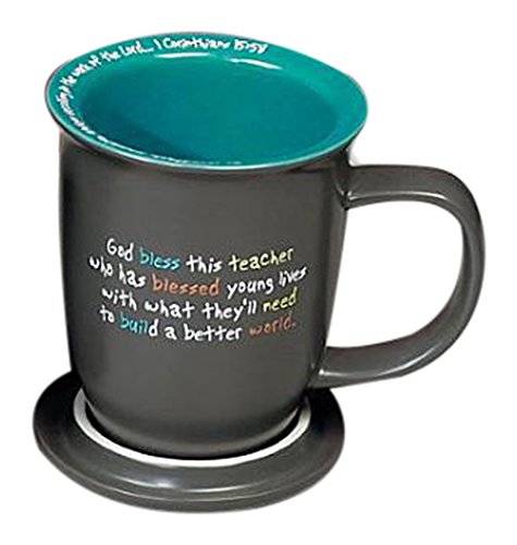 Set de Taza y Posavasos Cerámicos para Profesor