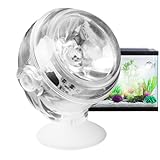 Foco para pecera, Foco sumergible LED para acuario | Foco acuático con cuentas de lámpara LED superbrillantes con rotación de 180 grados,Focos RGB impermeables, luz de paisaje de peces para acuario, f