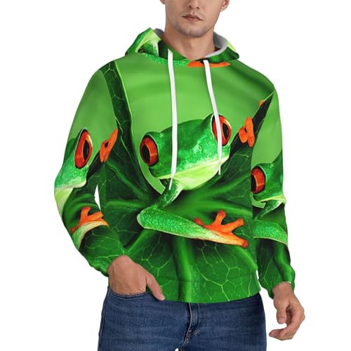 Sweat à capuche grenouille pour homme le pull idéal du quotidien