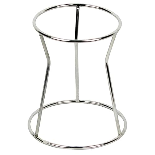 Miniatura 5 de DOITOOL Embudo de pistón de acero inoxidable para panqueques, embudos de confitería con dispensador de soporte, herramienta de decoración de