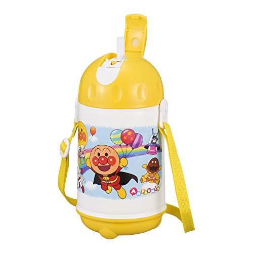 Gourde isotherme à paille Anpanman K-930 pour enfants