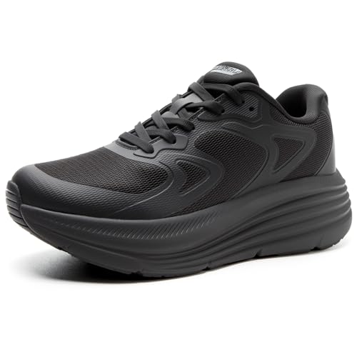 Image of ALEADER Womens Walking Shoes for 12-Hour Work Comfort, Anti-Fatigue Max Cushion Shoes for Standing All Day - Wide Fit for Nurses, Retail