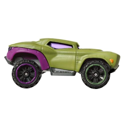Hot Wheels Marvel Hulk vehículo de juguete para niños miniatura 4