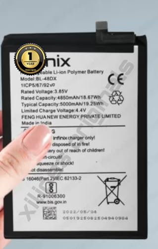 Image of Original BL-48DX Battery for Infinix Hot 11 2022 X675 Battery 1 Year Warranty**** (N140)