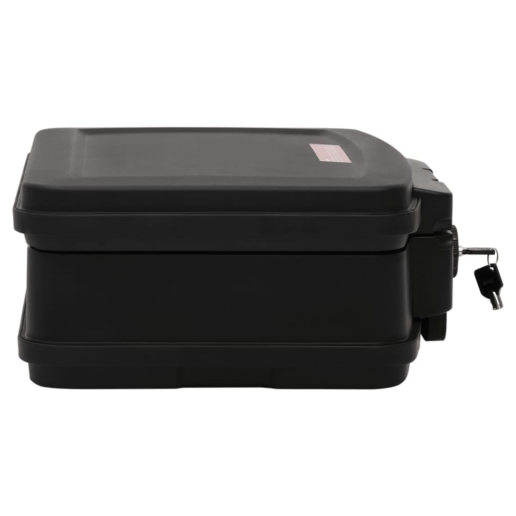 Cassaforte di sicurezza domestica e aziendale, 44 x 37 x 16,5 cm, colore: nero