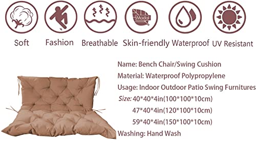 Coussin de banc de jardin imperméable et antidérapant pour rénover vos assises - 3