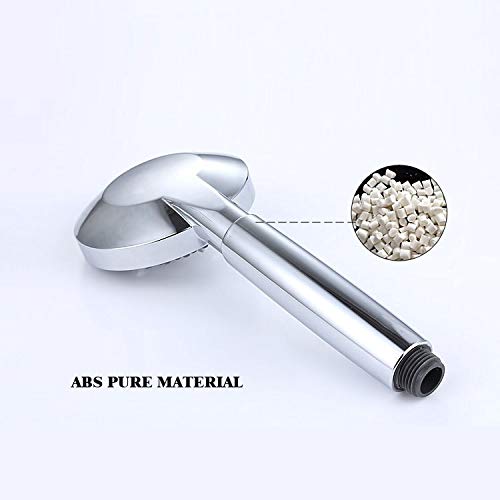Cabezal de ducha de mano ABS de ahorro de agua de mano Accesorios de baño compatibles con sistema de ducha de baño Rociador de ducha de baño Ducha
