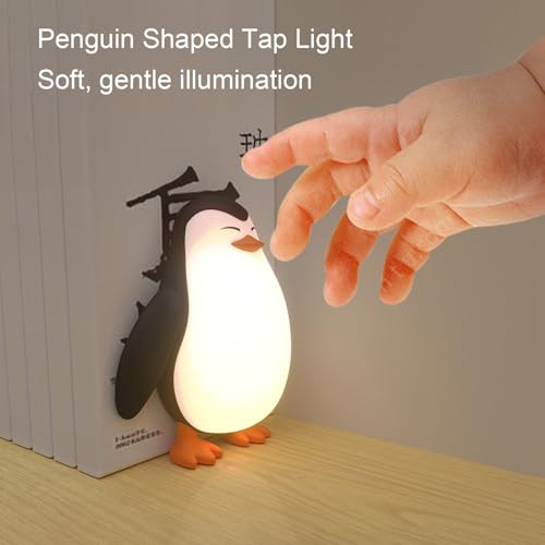 Lámpara de noche LED de silicona Yosoo, recargable USB miniatura 3