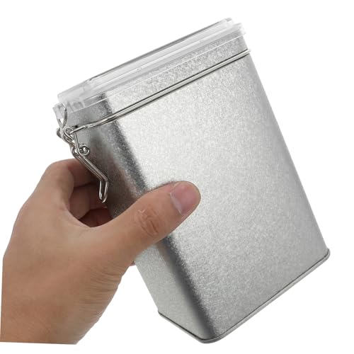 Contenedor hermético para café con ventana plata miniatura 7