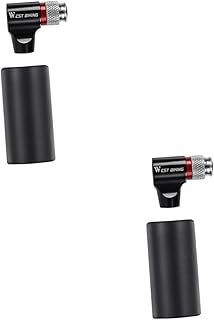 BESPORTBLE 2 Peças Inflador De Pneus Portátil Mini Bicicletas Inflador De Ar Para Pneus Inflador De Pneus Portátil Inflador De Co2 Bomba De Bicicleta De Estrada Bomba De Pneu Mini Bomba De