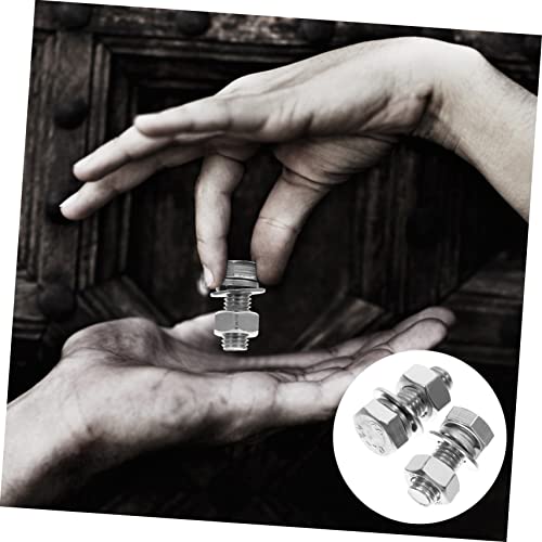 ULTECHNOVO Conjunto De Parafusos Sextavados Externos 20 Peças Parafusos De Aço Inoxidável Parafusos