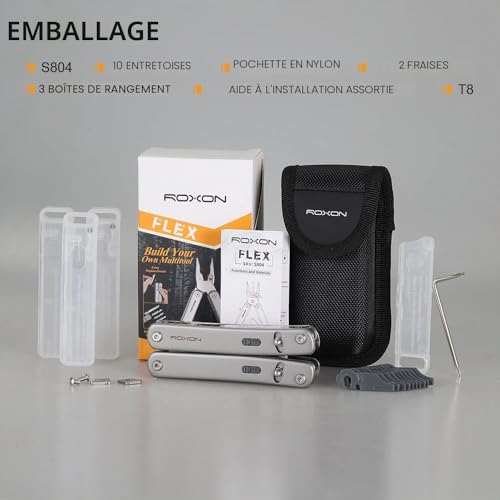Multi-outil Roxon S804 Flex pour réparer au quotidien et réussir vos sorties nature - 5