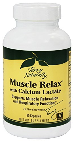 EuroPharma Terry Naturally Muscle Relax with Calcium Lactate 90 Capsules