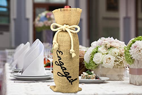 Oyamihui Engagement Gifts For Couples Bride Gifts Bride To Be Champagne Engaged Wine Bag #TOP1