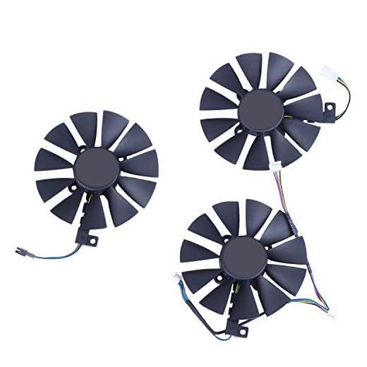 Adanse 87 mm PLD09210S12M PLD09210S12HH kylfläkt ersätter kylare för Strix GTX 1060 OC 1070 1080 GTX 1080Ti RX 480 bildkortfläkt