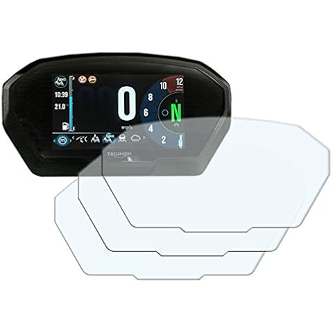 TRIUMPH TIGER 800/1200 2018+ TFT Dashboard screen protector: 3 x Ultra-Clear Cover