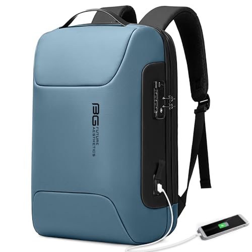 BANGE Anti Theft Business Backpack, Men Work Backpacks USB