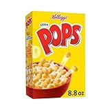 Kellogg's Corn Pops Breakfast Cereal, Kids Cereal, Family Breakfast, Original, 8.8oz Box (1 Box)