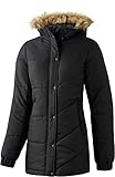 Wattierung: 100% Polyester erima Damen Jacke Premium One Winterjacke, Schwarz, 38