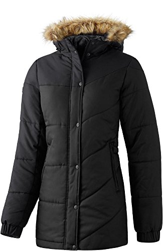erima Damen Jacke Premium One Winterjacke, Schwarz, 36, 106421