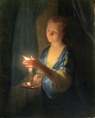 Poster Mur Art de Célèbres Tableaux Godfried Schalken Toile Haute Qualité