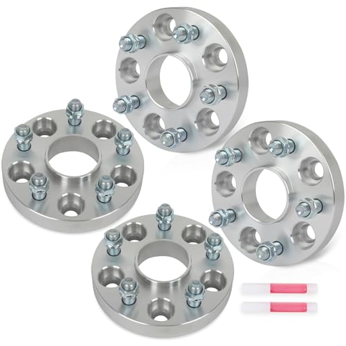 SCITOO 4Pcs 1 inch Wheel Spacers 5x120 to 5x120 with