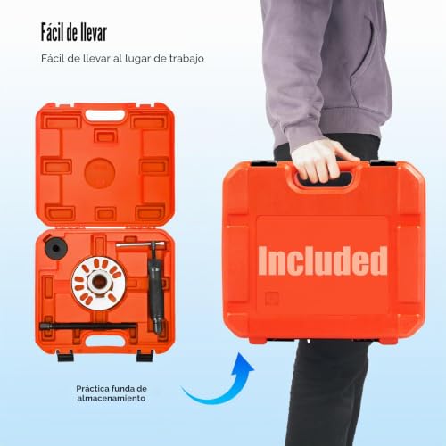 Extractor hidráulico de bujes de 10T para ruedas de 4 y 5 pernos 5