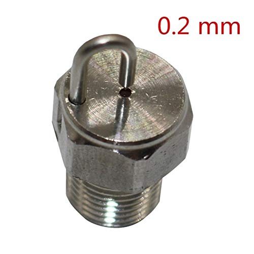 Injecteur de pulvérisation industriel en rubis pour atomisation 0,2mm - 3
