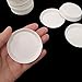 Honbay 30PCS Plastic White Bead Sorting Tray for Jewelry Making (Round)