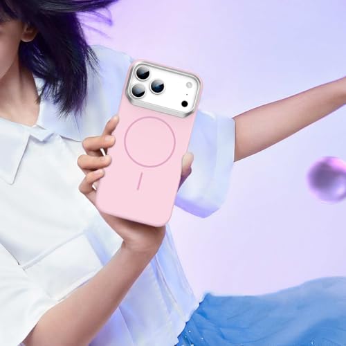 Coque iPhone 17 Pro magnétique fine antichoc violette induction