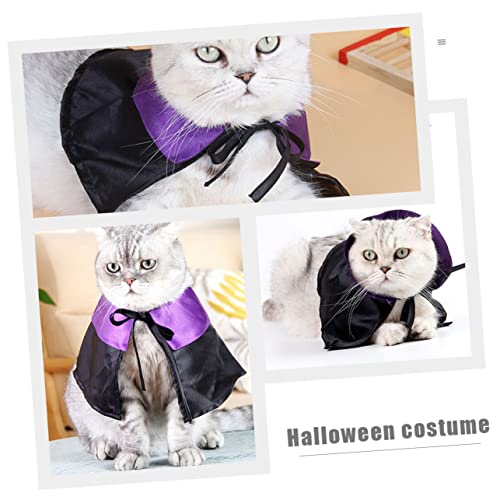 Disfraz Halloween para Perro con Capa y Sombrero miniatura 7