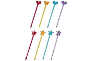 Food Picks Bento Lunch Accessories Colorful Brilliantly Long Picks Heart Star -...