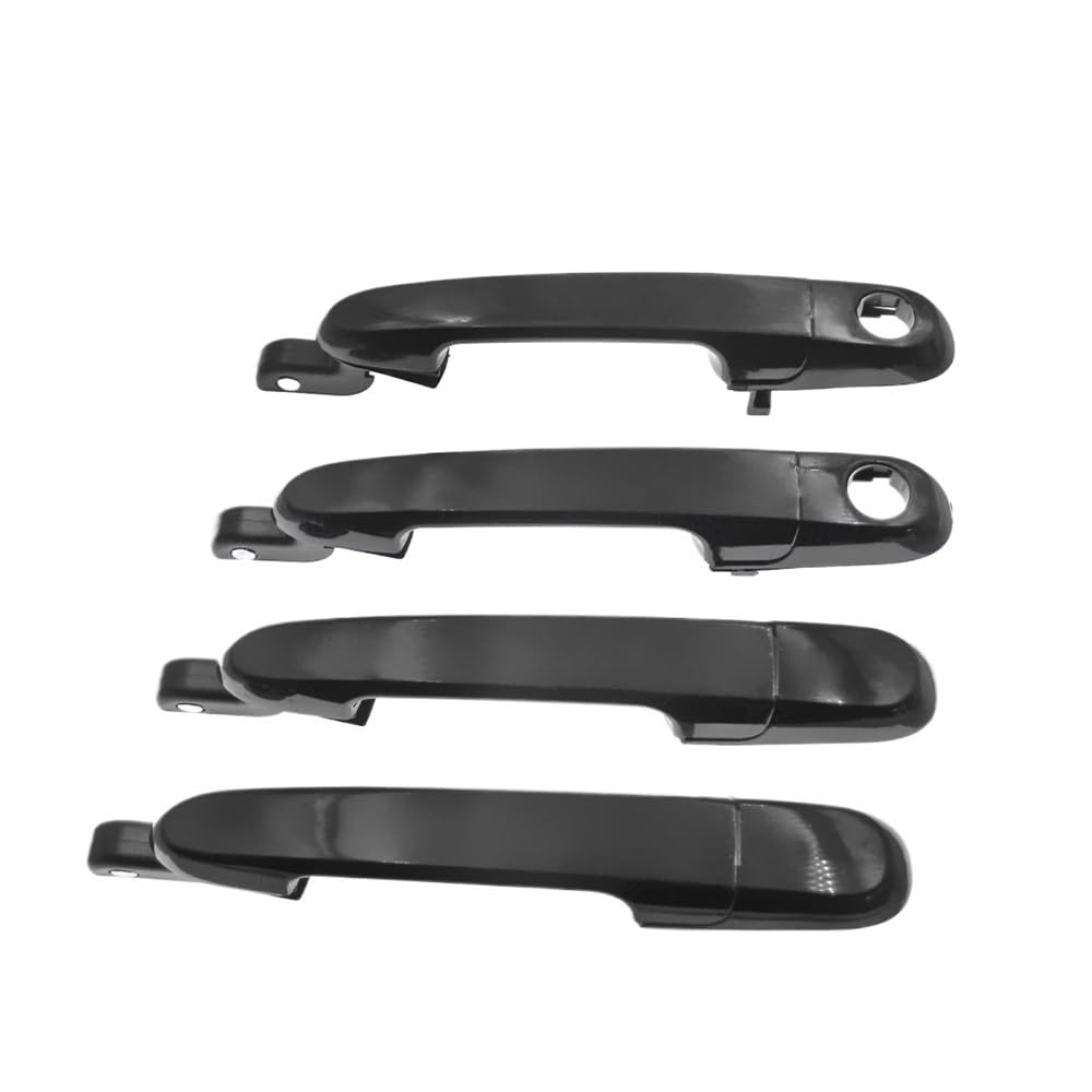 Bikkjbk Set 4Pcs Car Vehicle Door Handle Front Rear Lh Rh Inside Door Handles Silver For Accent For Verna 1.6L 2006-2011 826501E050 826601E050 836501E050 836601E050