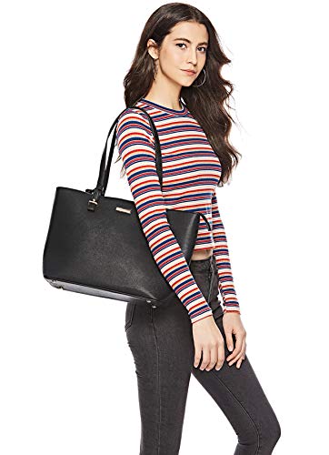Image of Women Fashion Synthetic Leather Handbags Tote Bag Shoulder Bag Top Handle Satchel Purse Set