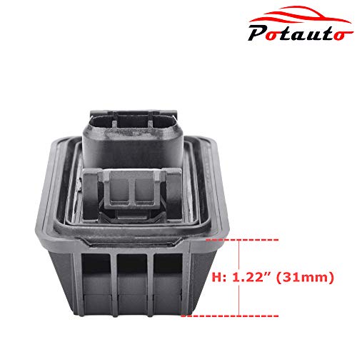 Image of Potauto Upgraded 51717237195 Car Jack Lift Pad Puck Support Compatible with BMW 1 3 5 6 7 X1 M3 M5 M6 Series (Qty 1, 51717237195)
