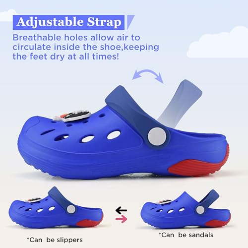 Image of Kids Girls Boys Clogs Garden Shoes Toddler Beach Summer Slides Slippers Indoor Outdoor Children Water Shower Pool Sandals for Toddler /Little Kid