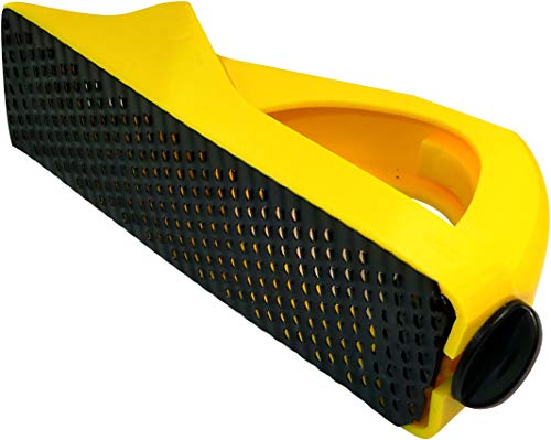 AERZETIX - C45990 - Hobel/Raspel für Gipskartonplatten 145x40mm Universal - Manuelles Schleifputzwerkzeug zum Glätten von Gipskartonplatten/Gips - Feilen/Raspeln/Hobeln - Kunststoffgriff